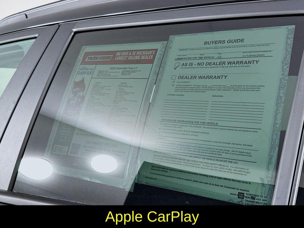 used 2025 Chevrolet Trax car, priced at $20,900