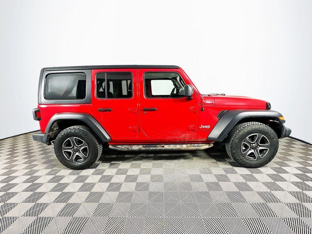 used 2018 Jeep Wrangler Unlimited car, priced at $17,909