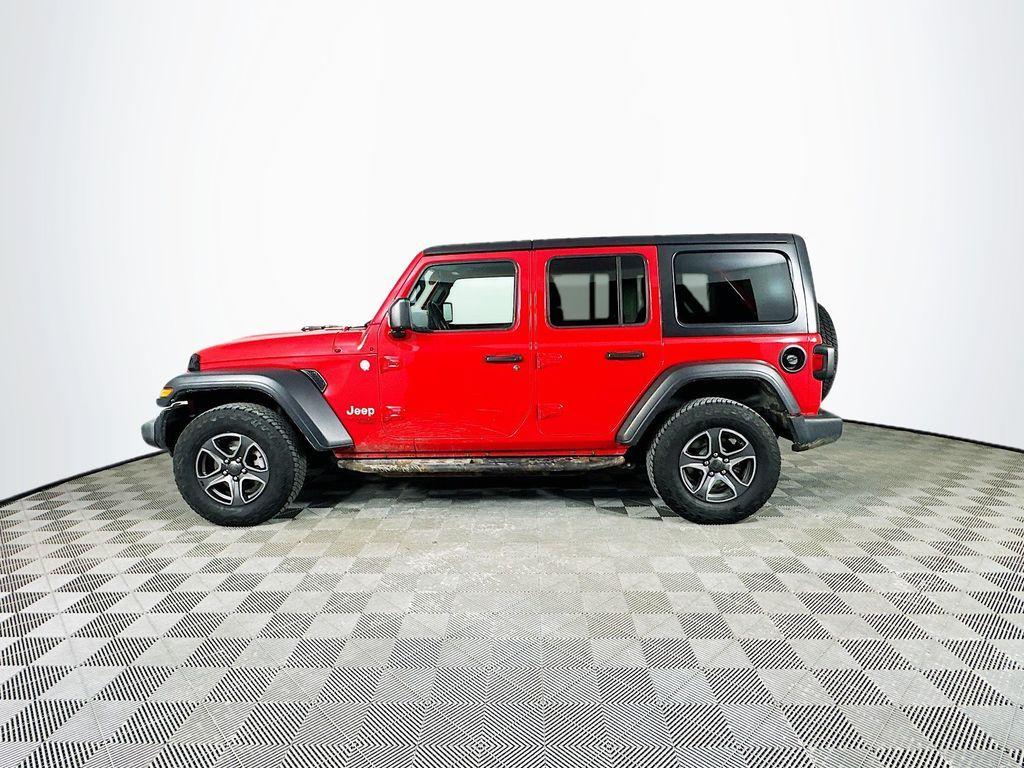 used 2018 Jeep Wrangler Unlimited car, priced at $17,909