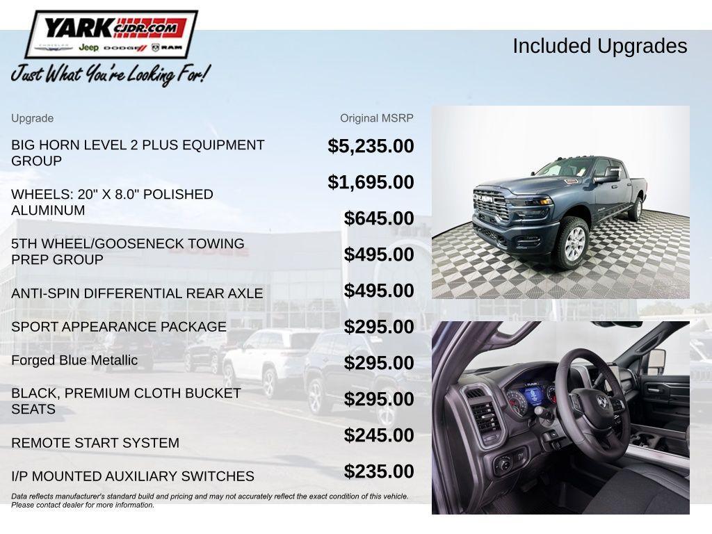 new 2026 Ram 2500 car, priced at $60,629