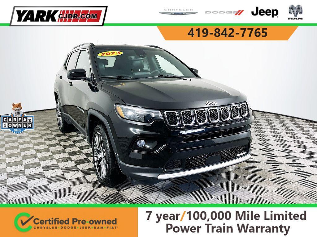 used 2023 Jeep Compass car, priced at $22,322
