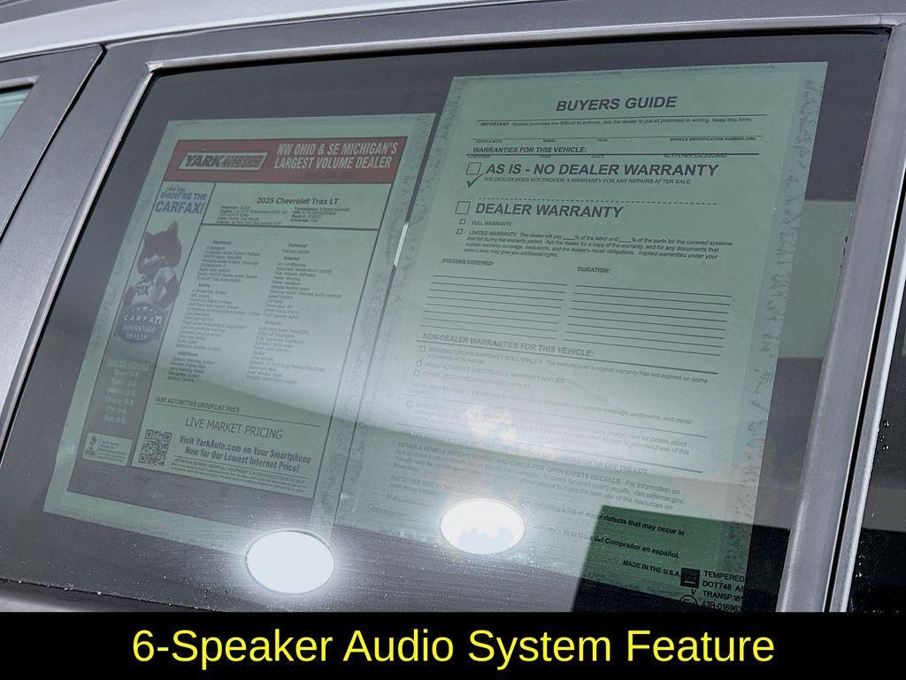 used 2025 Chevrolet Trax car, priced at $20,799