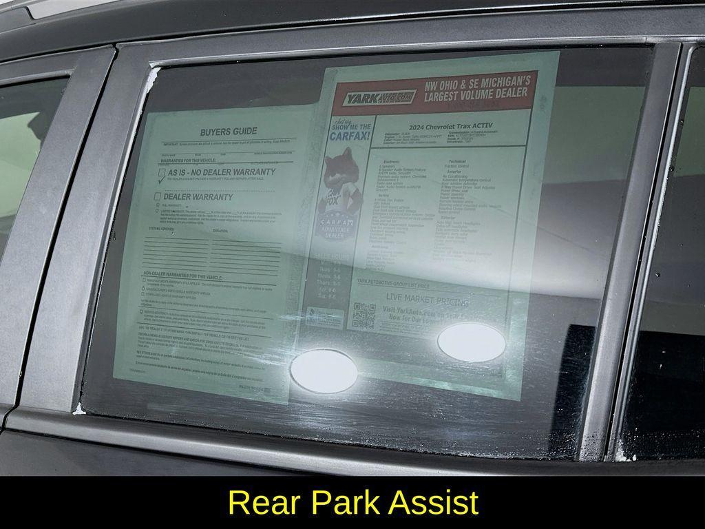 used 2024 Chevrolet Trax car, priced at $22,808