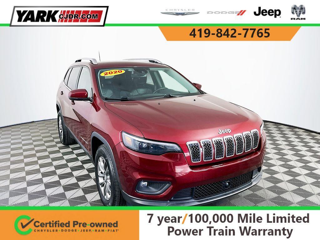 used 2020 Jeep Cherokee car, priced at $14,998