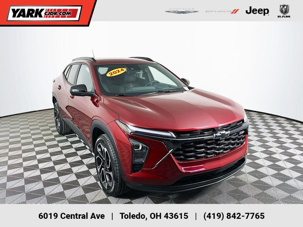 used 2024 Chevrolet Trax car, priced at $21,498