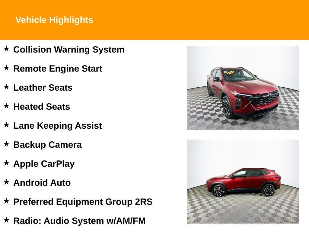 used 2024 Chevrolet Trax car, priced at $21,498