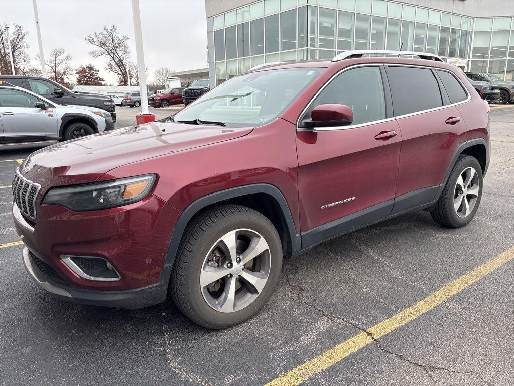 used 2021 Jeep Cherokee car, priced at $19,500