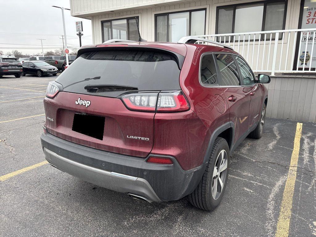 used 2021 Jeep Cherokee car, priced at $19,500