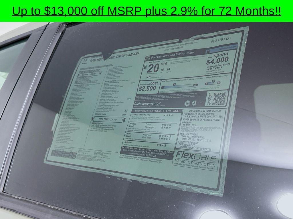 new 2026 Ram 1500 car, priced at $64,804