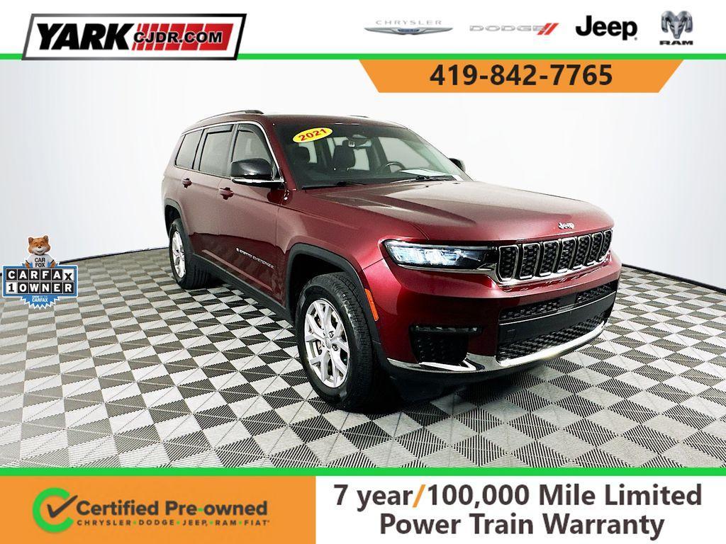used 2021 Jeep Grand Cherokee L car, priced at $27,504