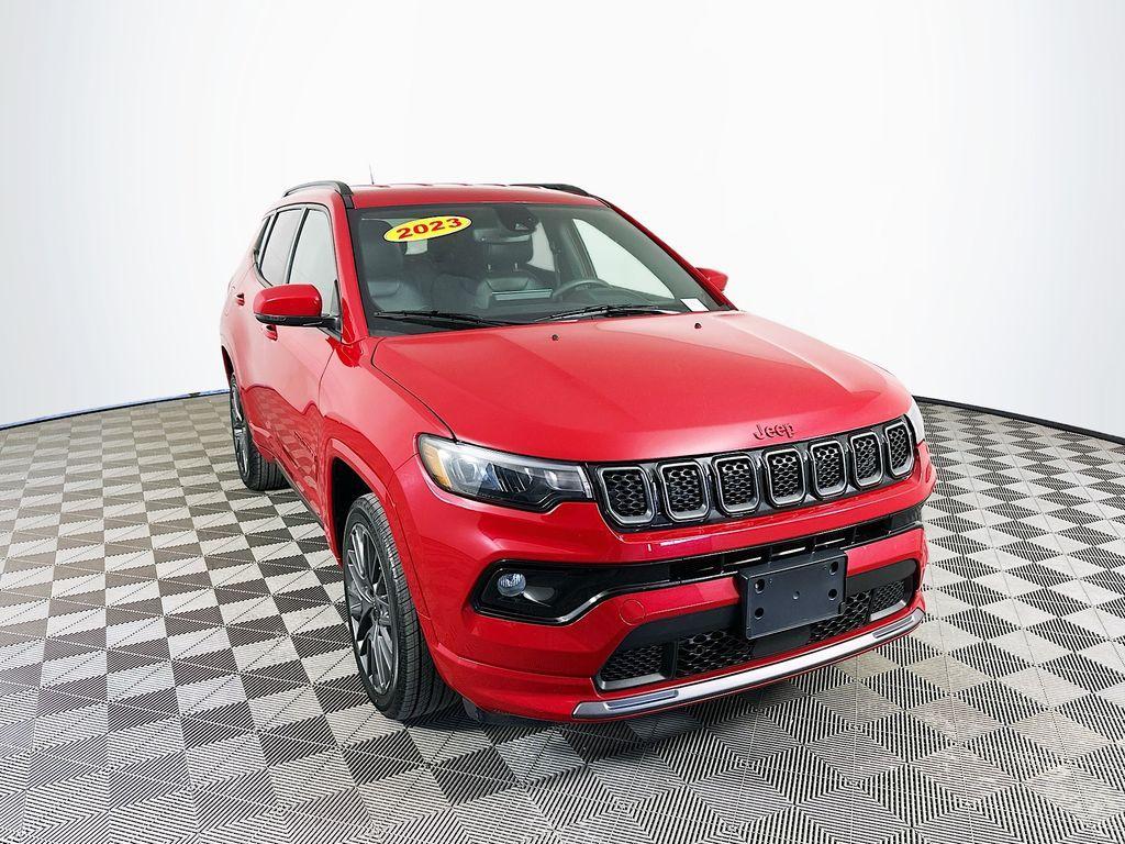 used 2023 Jeep Compass car, priced at $19,412