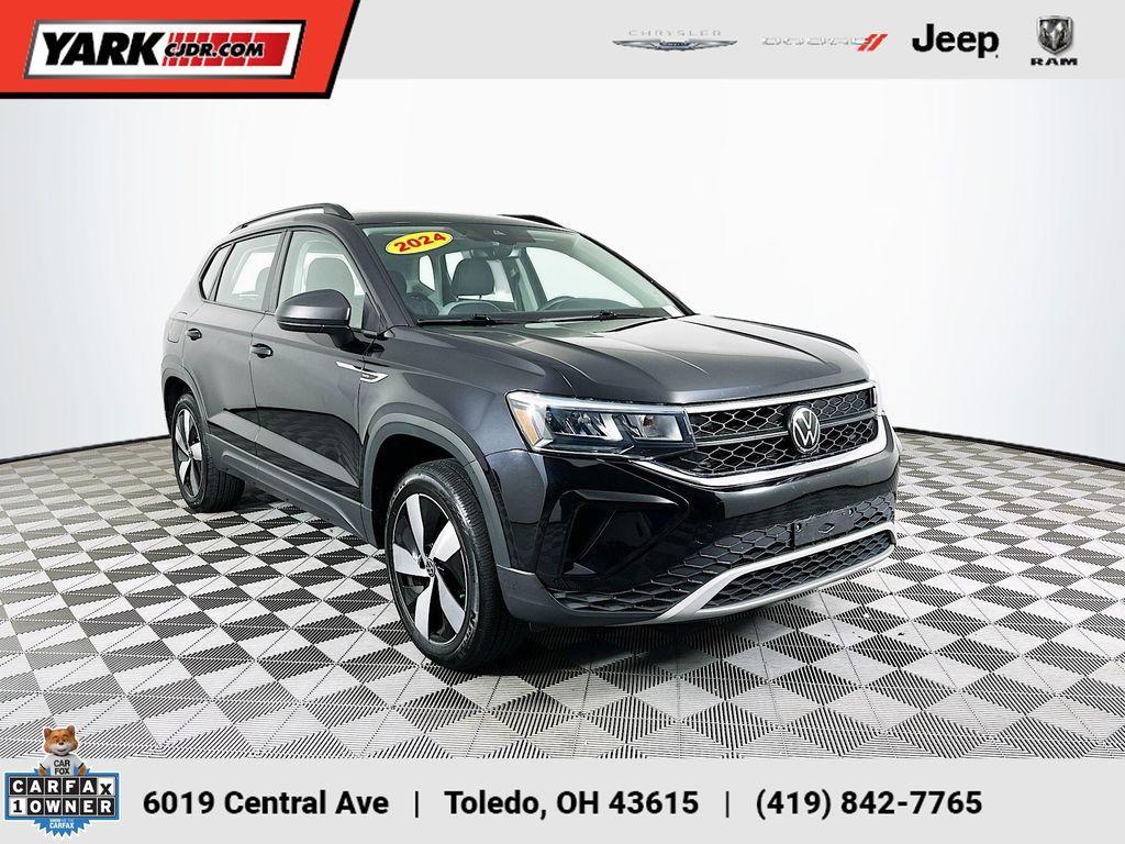 used 2024 Volkswagen Taos car, priced at $17,799