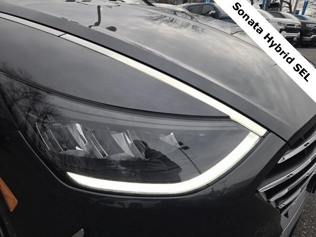 used 2020 Hyundai Sonata Hybrid car, priced at $15,500