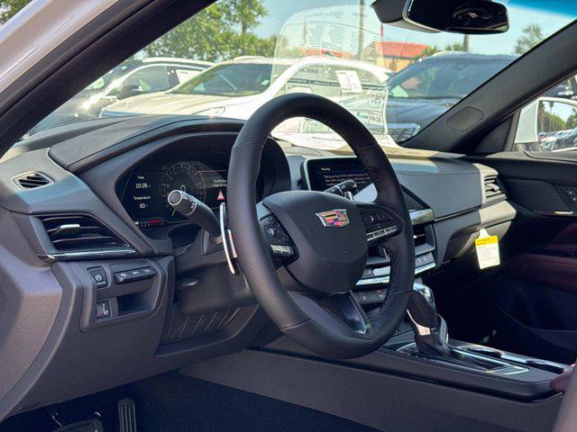 new 2025 Cadillac CT4 car, priced at $47,000