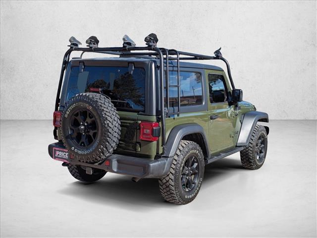 used 2021 Jeep Wrangler car, priced at $26,396