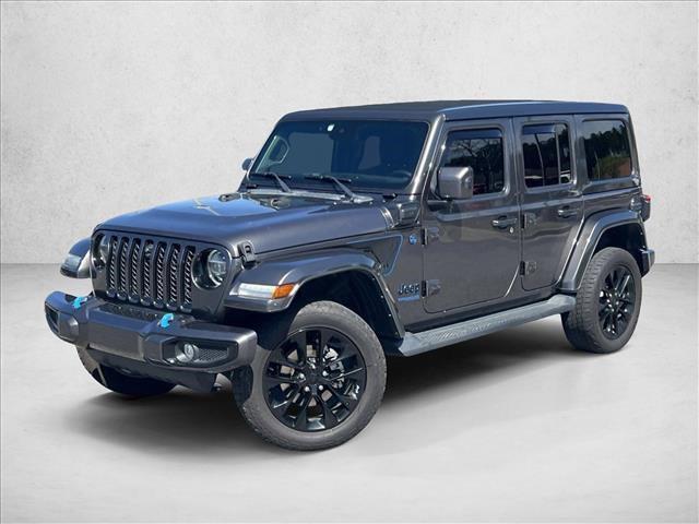 used 2021 Jeep Wrangler Unlimited 4xe car, priced at $27,689