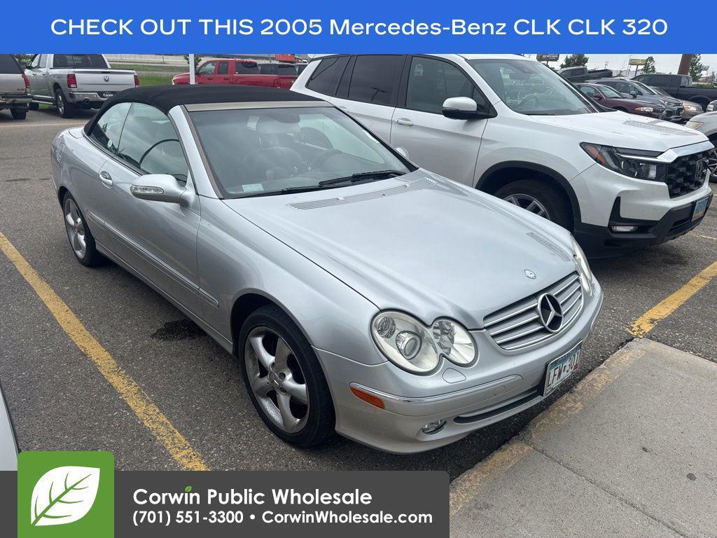 used 2005 Mercedes-Benz CLK-Class car, priced at $7,297