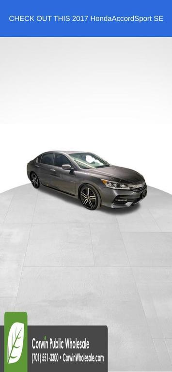 used 2017 Honda Accord car, priced at $16,184