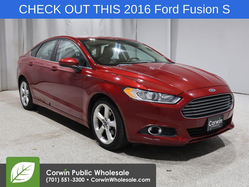 used 2016 Ford Fusion car, priced at $7,152