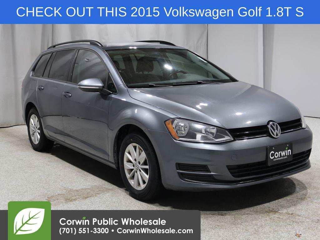 used 2015 Volkswagen Golf SportWagen car, priced at $7,545