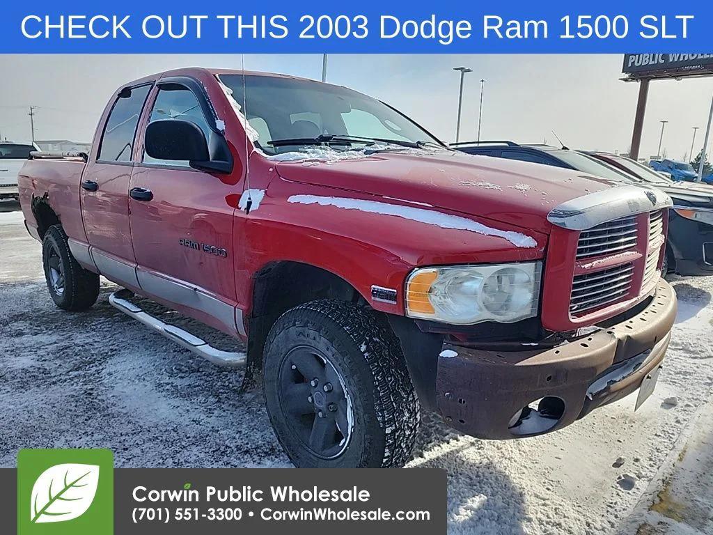 used 2003 Dodge Ram 1500 car, priced at $6,357