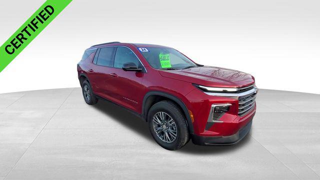 used 2024 Chevrolet Traverse car, priced at $36,181