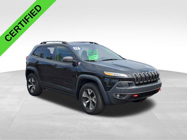 used 2017 Jeep Cherokee car, priced at $12,357