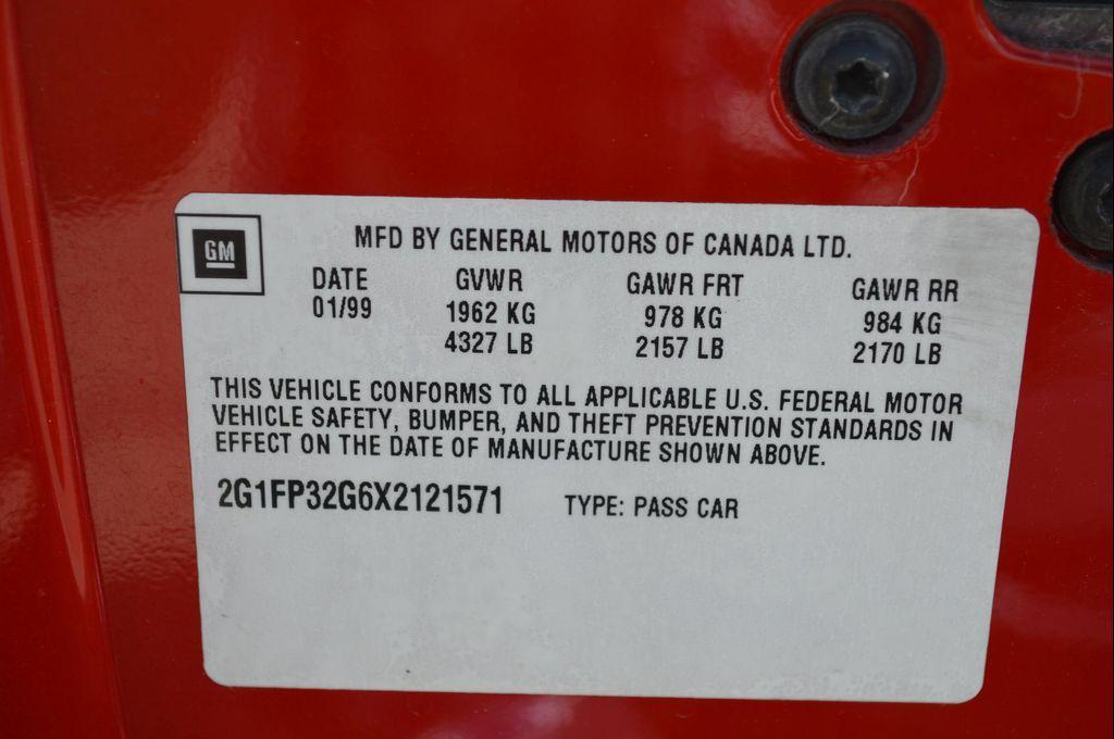 used 1999 Chevrolet Camaro car, priced at $21,995