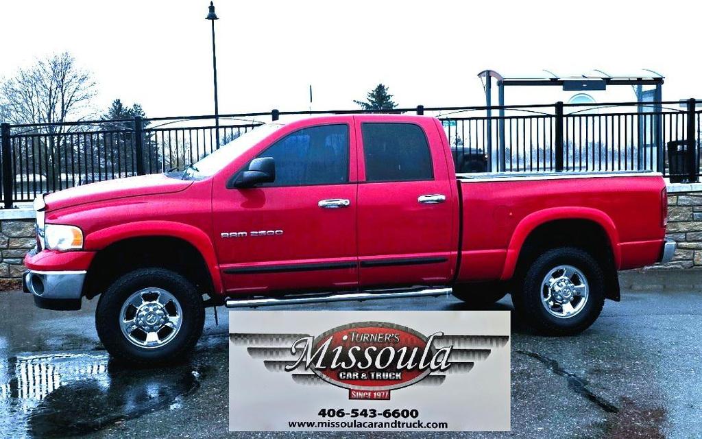 used 2004 Dodge Ram 2500 car, priced at $11,995