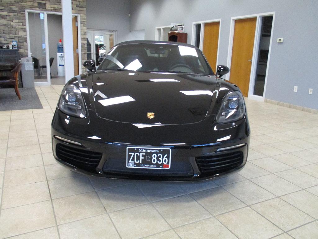 used 2021 Porsche 718 Boxster car, priced at $72,500