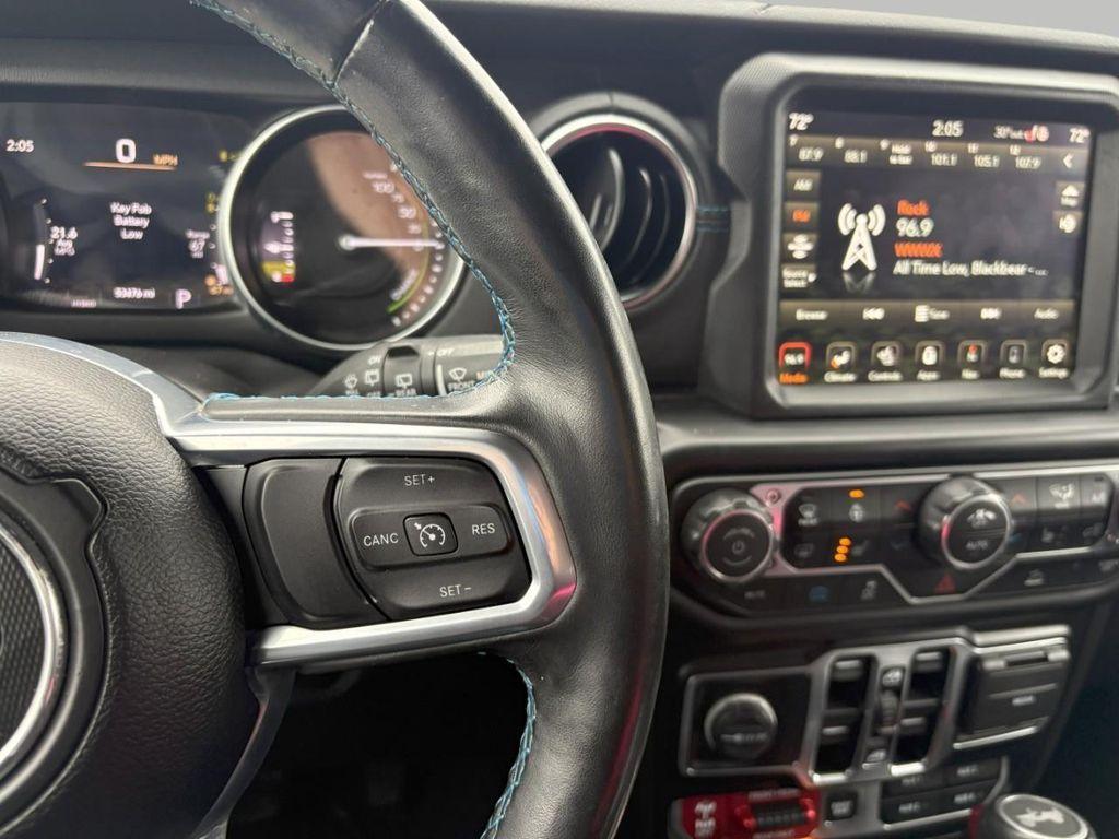 used 2022 Jeep Wrangler Unlimited 4xe car, priced at $28,257