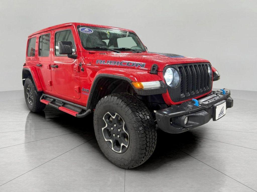 used 2022 Jeep Wrangler Unlimited 4xe car, priced at $28,257