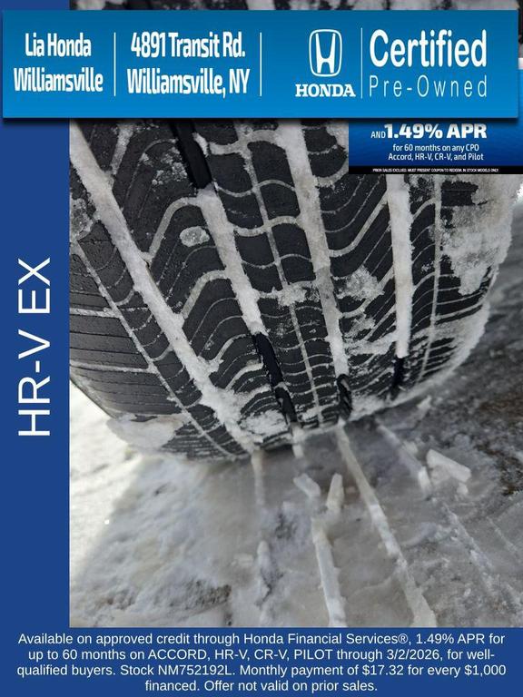 used 2022 Honda HR-V car, priced at $21,525