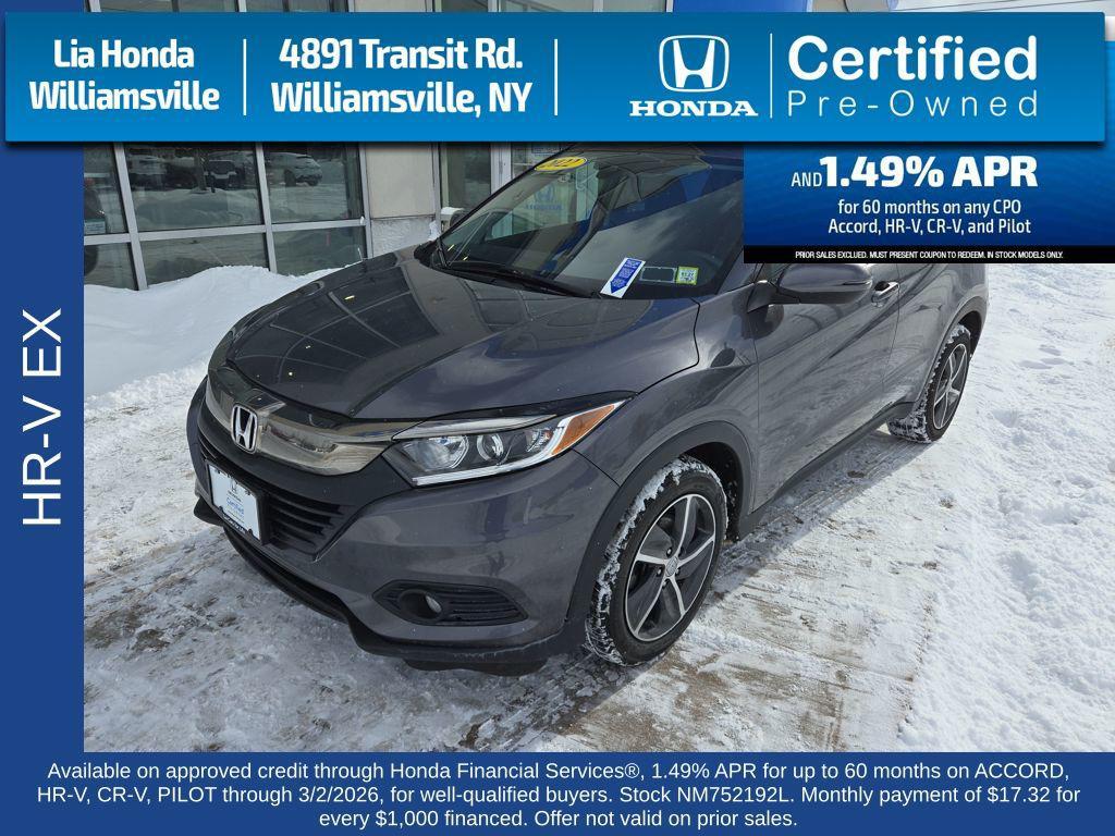 used 2022 Honda HR-V car, priced at $21,525
