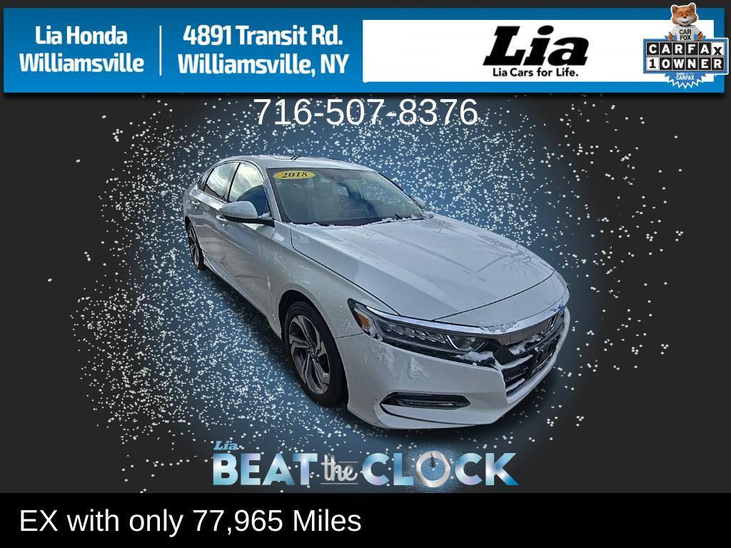 used 2018 Honda Accord car, priced at $17,977