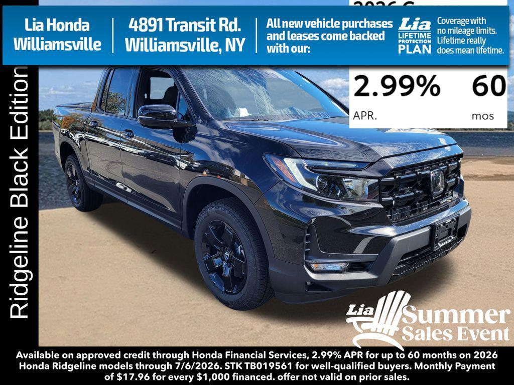 new 2026 Honda Ridgeline car, priced at $48,890