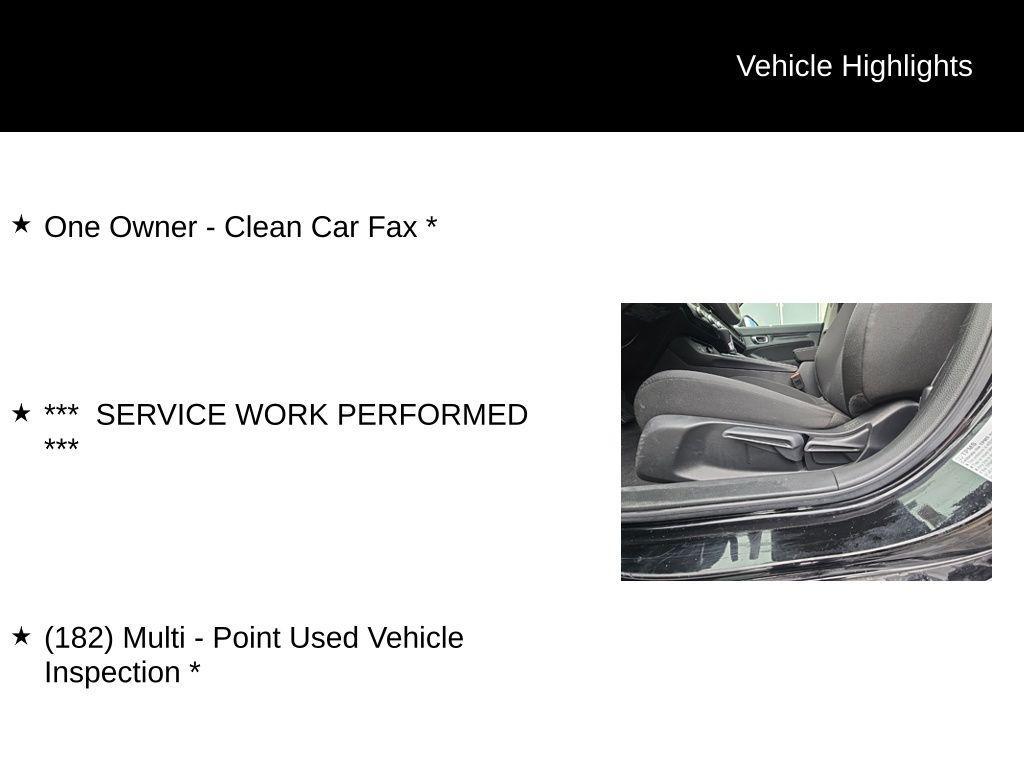 used 2023 Honda Civic car, priced at $20,723
