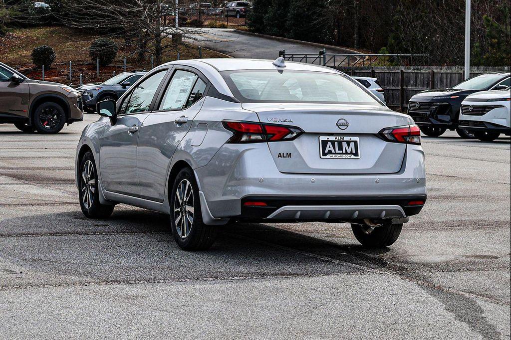 new 2025 Nissan Versa car, priced at $20,243