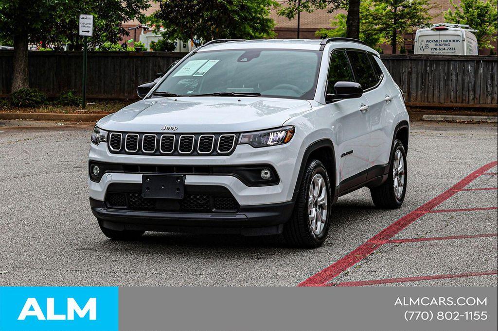 used 2025 Jeep Compass car, priced at $23,164
