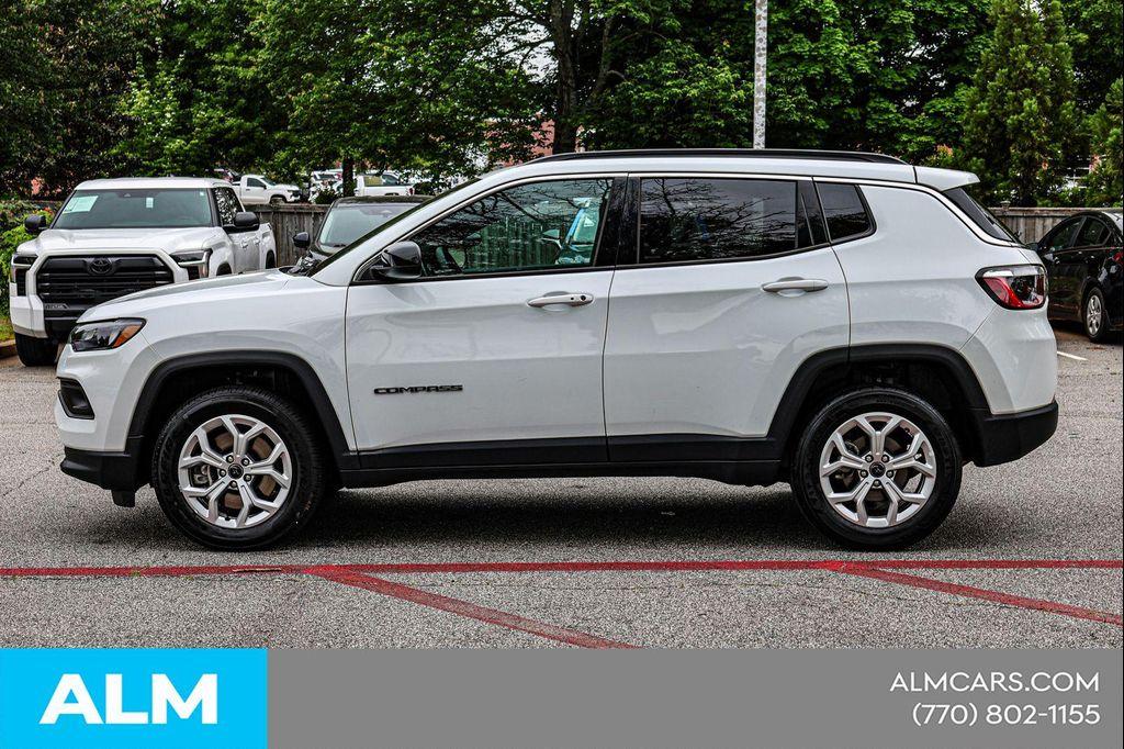 used 2025 Jeep Compass car, priced at $23,164