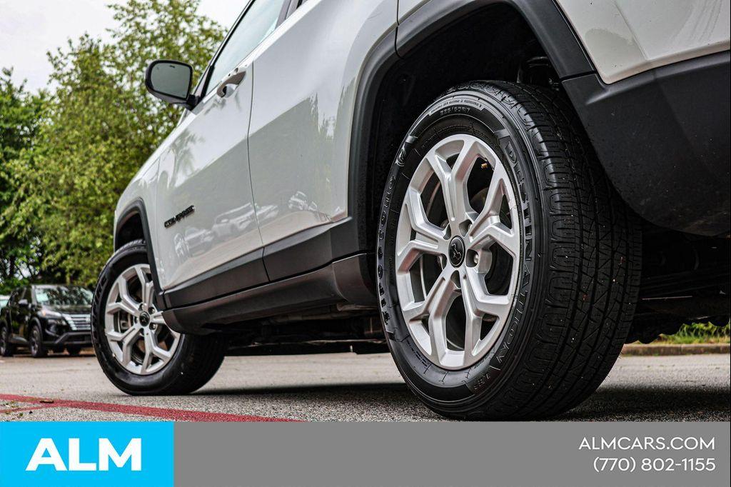 used 2025 Jeep Compass car, priced at $23,164