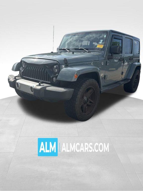 used 2015 Jeep Wrangler Unlimited car, priced at $16,420