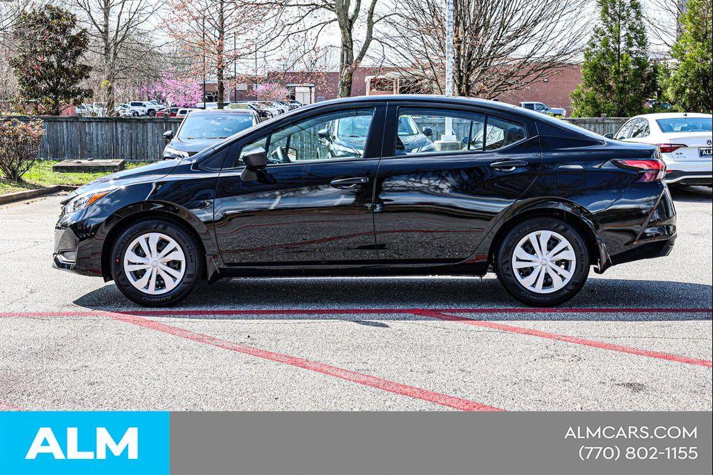 used 2025 Nissan Versa car, priced at $18,420