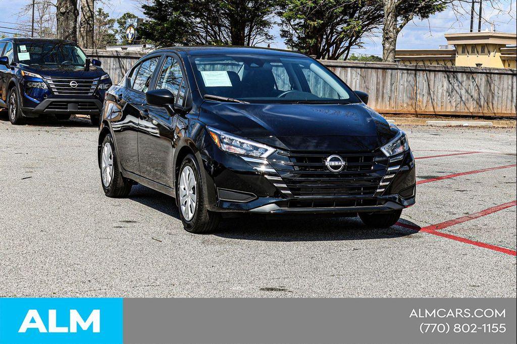 used 2025 Nissan Versa car, priced at $18,420