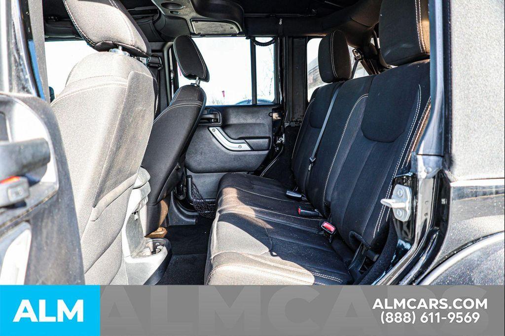 used 2016 Jeep Wrangler Unlimited car, priced at $17,720