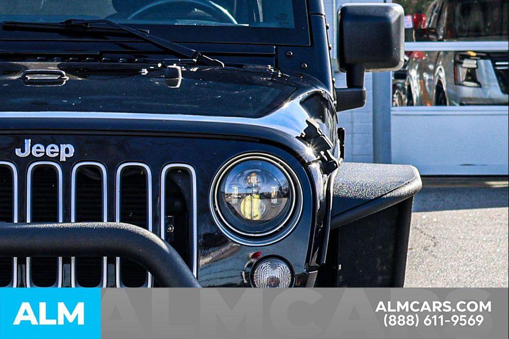 used 2016 Jeep Wrangler Unlimited car, priced at $17,720