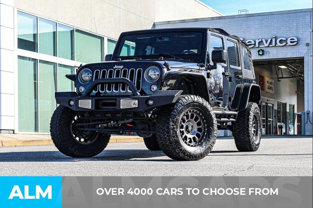 used 2016 Jeep Wrangler Unlimited car, priced at $17,720