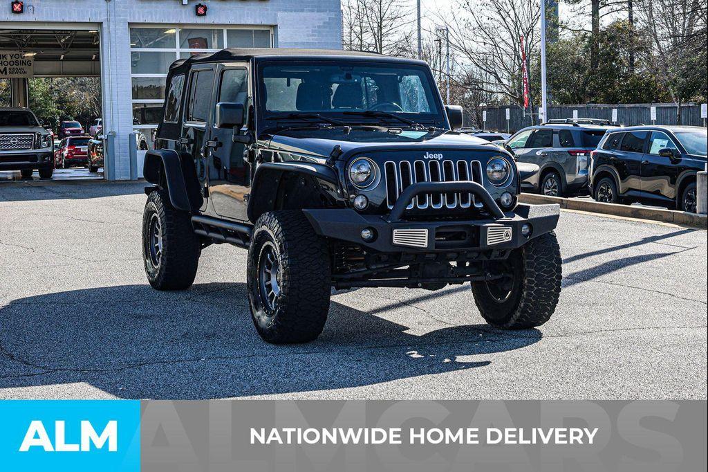 used 2016 Jeep Wrangler Unlimited car, priced at $17,720