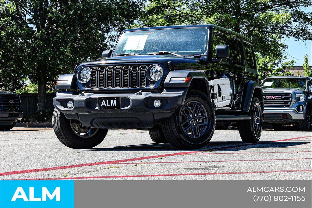 used 2024 Jeep Wrangler car, priced at $32,164