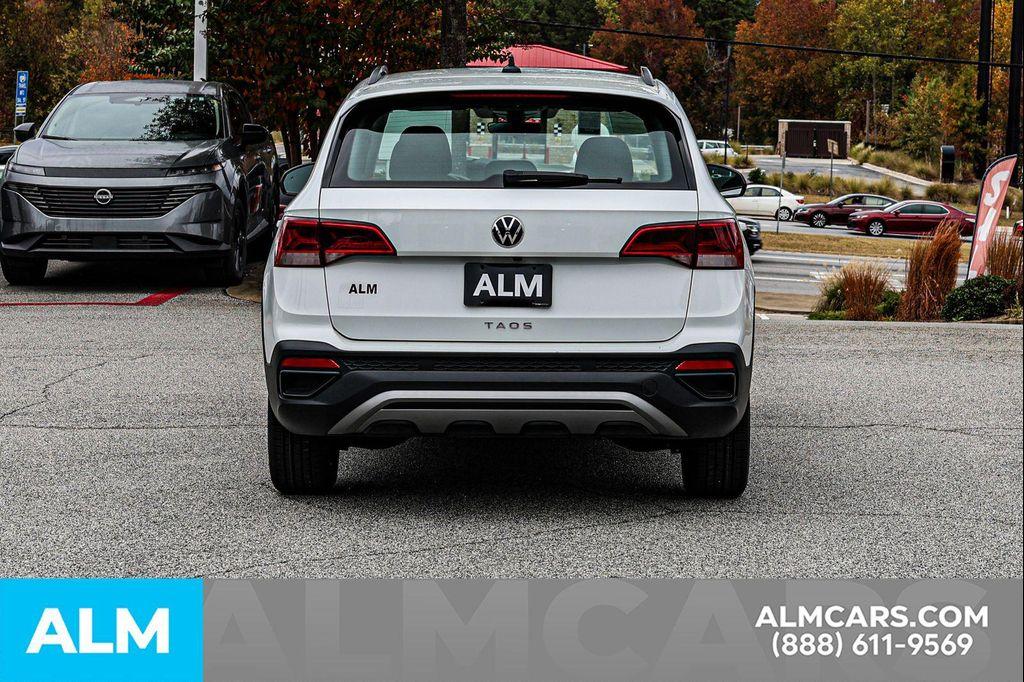 used 2024 Volkswagen Taos car, priced at $17,420